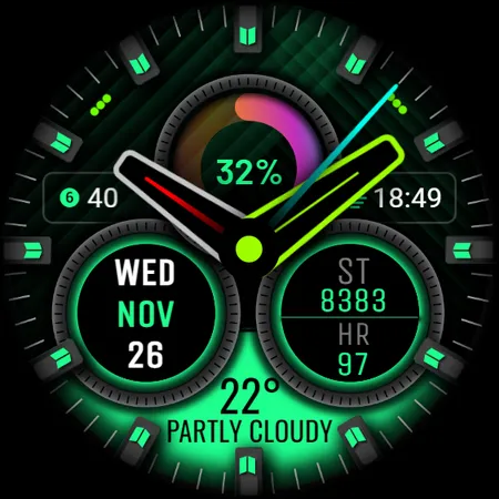 Watch Face WF159 screenshot 5