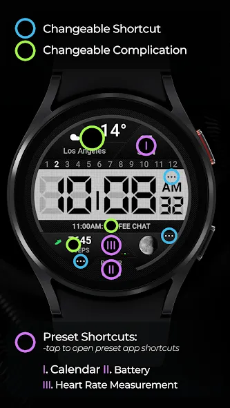 TVV Digital 2 Watch Face screenshot 4
