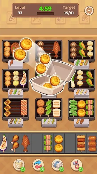 Food Skewer - Sort & Grill screenshot 6