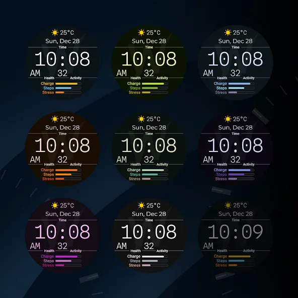 Brut Ledger Watch Face screenshot 3