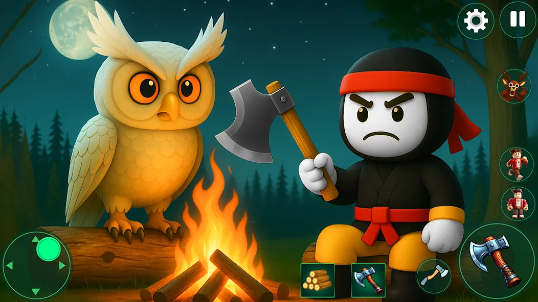 Dark Forest Night Escape screenshot 5