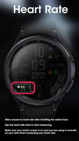 PRADO 60 Digital Watch Face screenshot 5