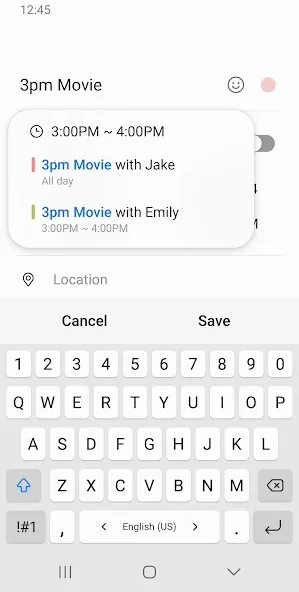 Samsung Calendar screenshot 2