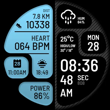ANNU Watch Face screenshot 33