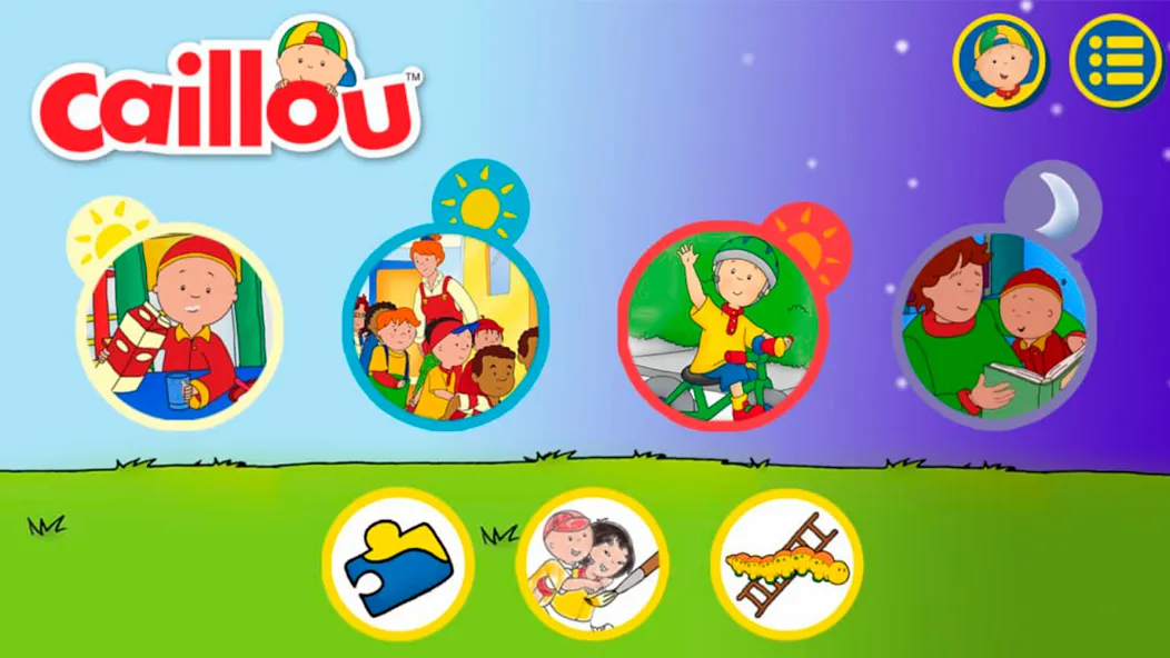 A Day with Caillou screenshot 1