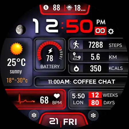 ML2U 228 Watch Face screenshot 32