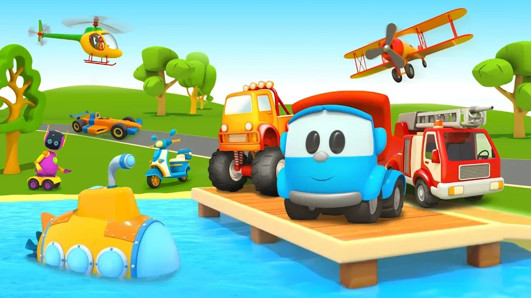 Leo 2: Puzzles & Cars for Kids screenshot 9