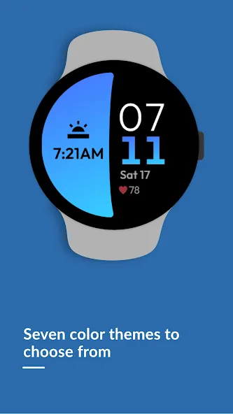 Duo Digital watch face screenshot 3