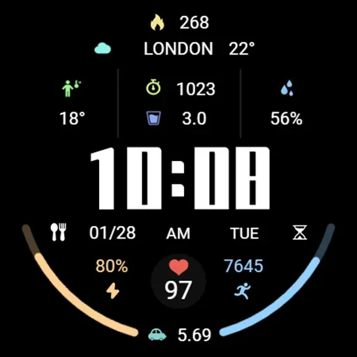 ZKinWatch Solid Color Function screenshot 7