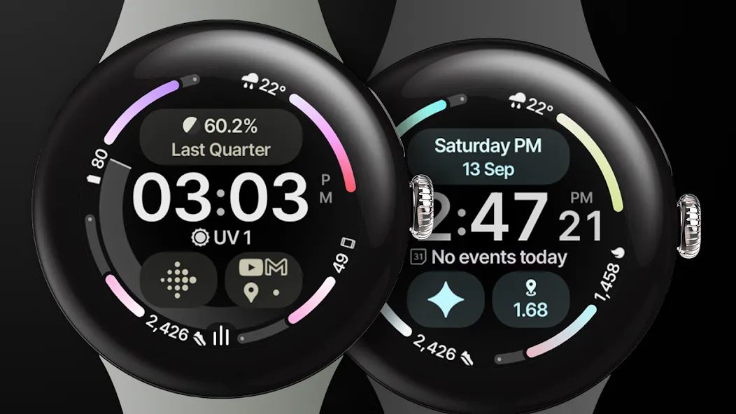 Adaptive Watch Face screenshot 8