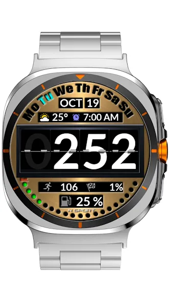 NTV520 - Digital watch face screenshot 3