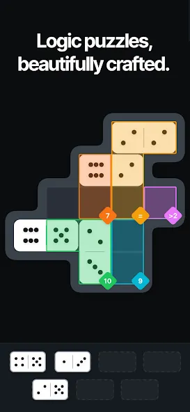 dotio: Pips Domino Puzzles screenshot 1