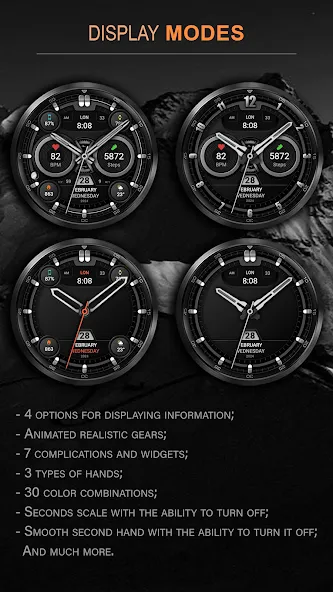 WFP 325 Modern animated watch screenshot 2
