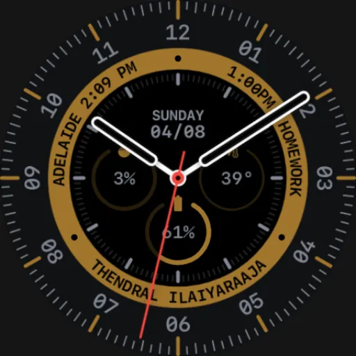 Analog Ultra Watch Face screenshot 8