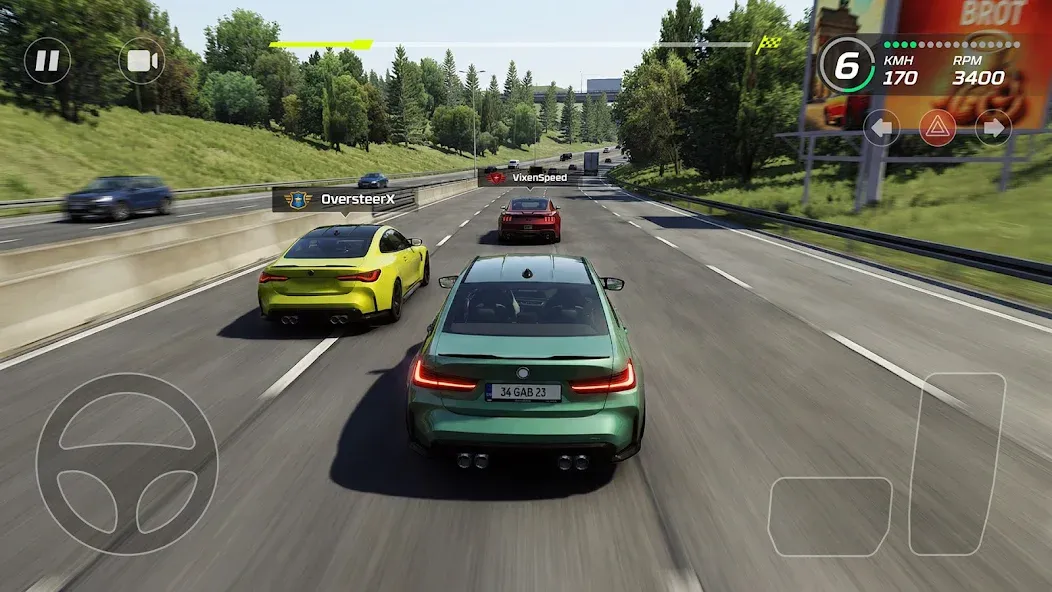 Highway Racer Pro - Car Game screenshot 1