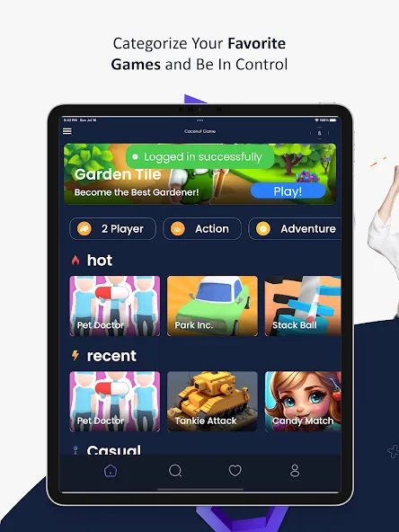 Coconut Game: Gaming platform screenshot 10