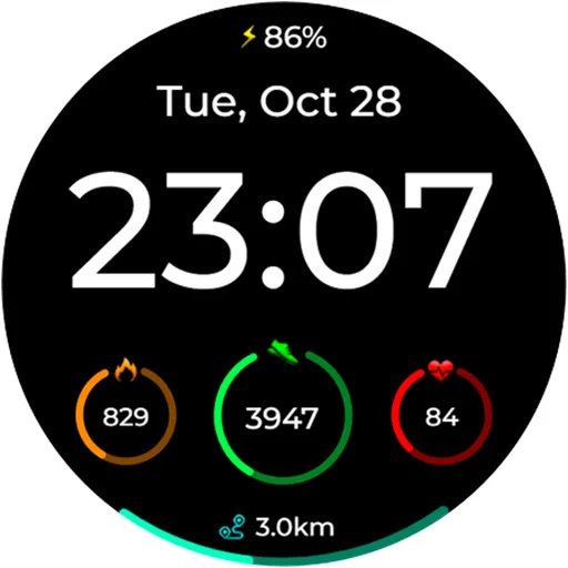 WAXYZ Digital Watch Face screenshot 7