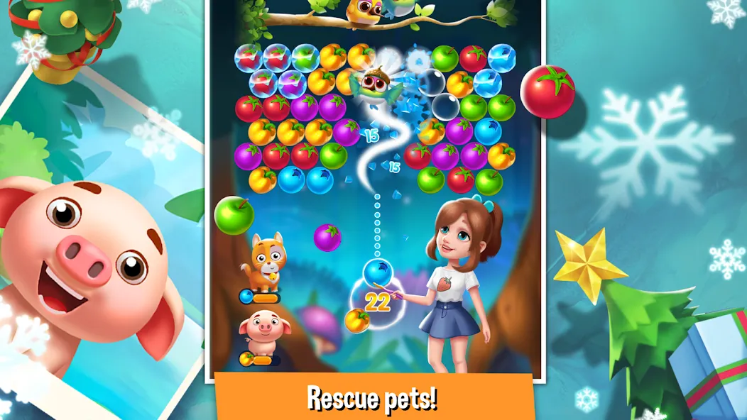 Bubble Fruit: Bubble Shooter screenshot 15