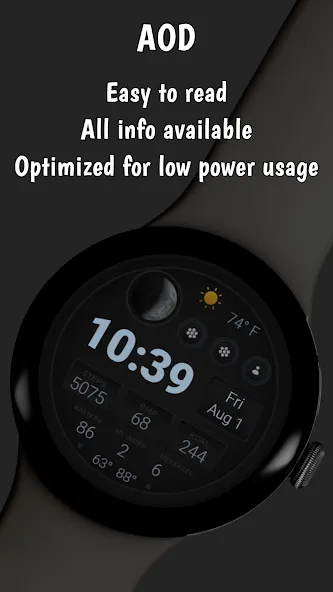 SWF Digital Mastery Watch face screenshot 5