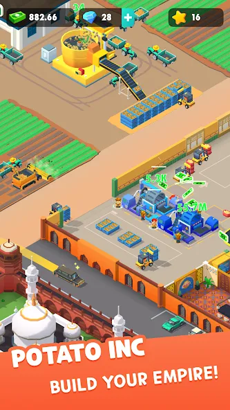 Potato Inc - Tycoon, Idle screenshot 6