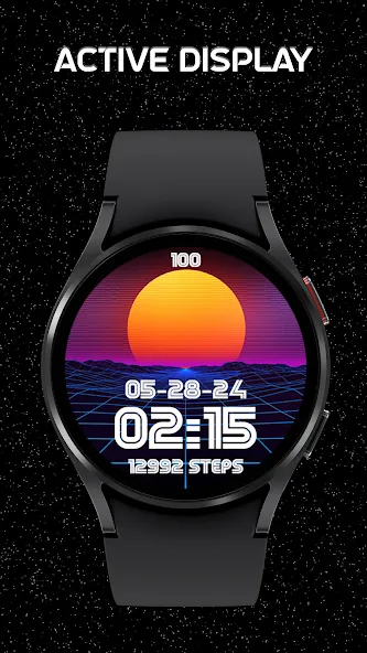 Retro 80's Synthwave Cool Neon screenshot 3