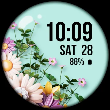 Tku S020 Botanic Watch Face screenshot 17