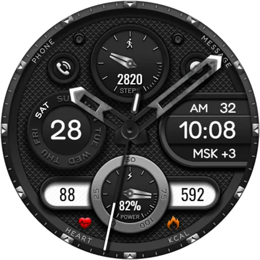 DETERANO CTS86 Watch face screenshot 17