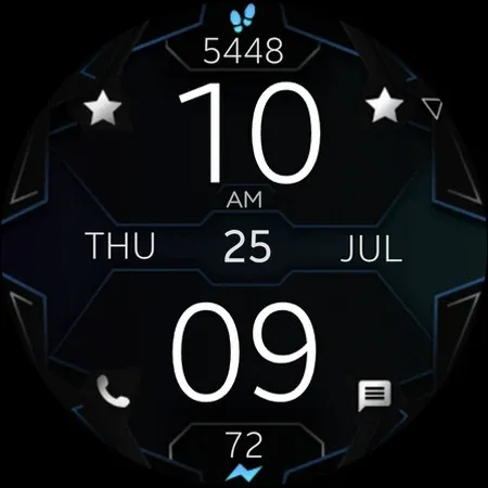 Dream 57 Futuristic Watch Face screenshot 9