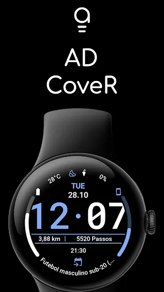 AD CoveR - Watch Face screenshot 1