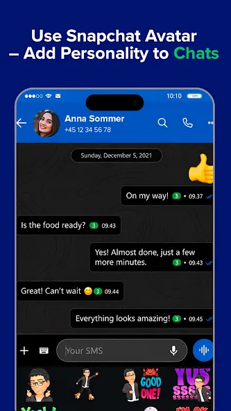Mood SMS - Messages App screenshot 7