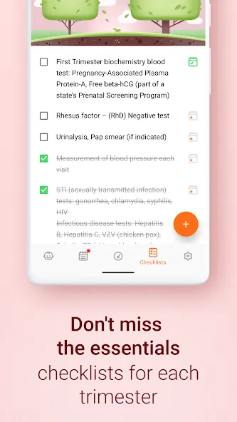 Pregnancy and Due Date Tracker screenshot 5