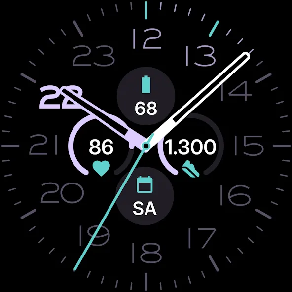Crescendo - Analog Watch Face screenshot 32