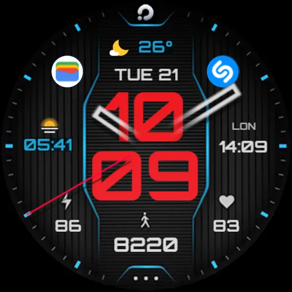 ACTIVE 39 Hybrid Watch Face screenshot 10