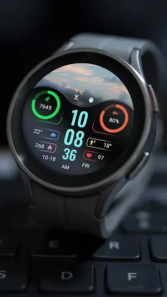 ZKin WatchFace Elegant Weather screenshot 15