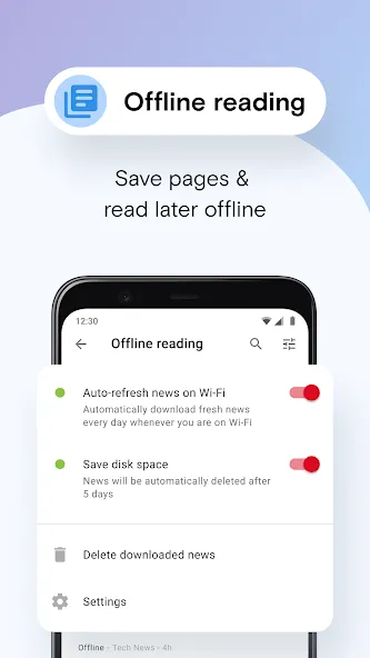 Opera Mini beta 版网页浏览器 screenshot 8