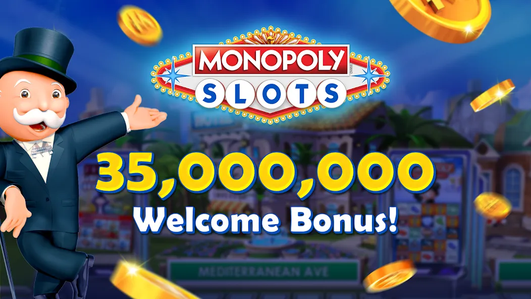 MONOPOLY Slots – 老虎机和赌场游戏 screenshot 1