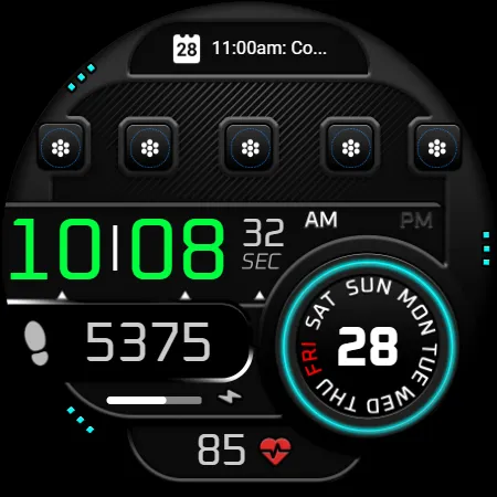 OZ502s Digital Watch Face screenshot 26