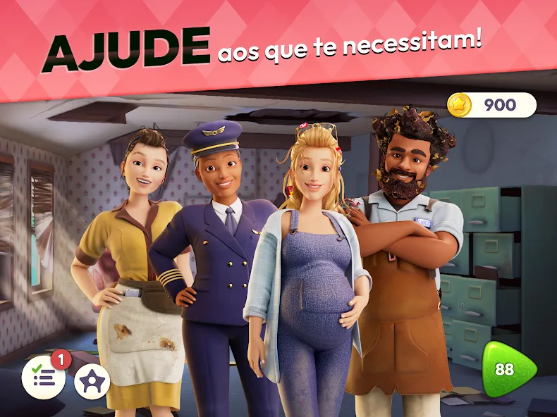 Makeover Match - Jogo de moda screenshot 14