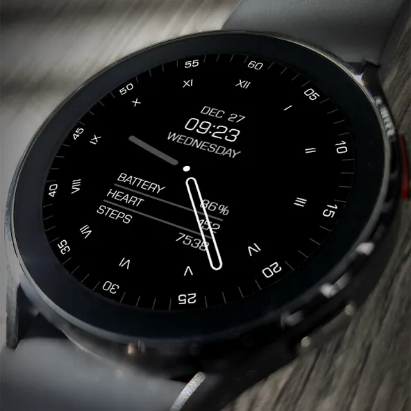 Key105 Analog Watch Face screenshot 1