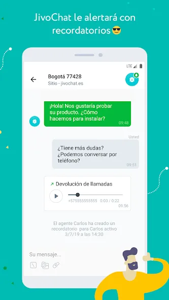 JivoChat screenshot 2