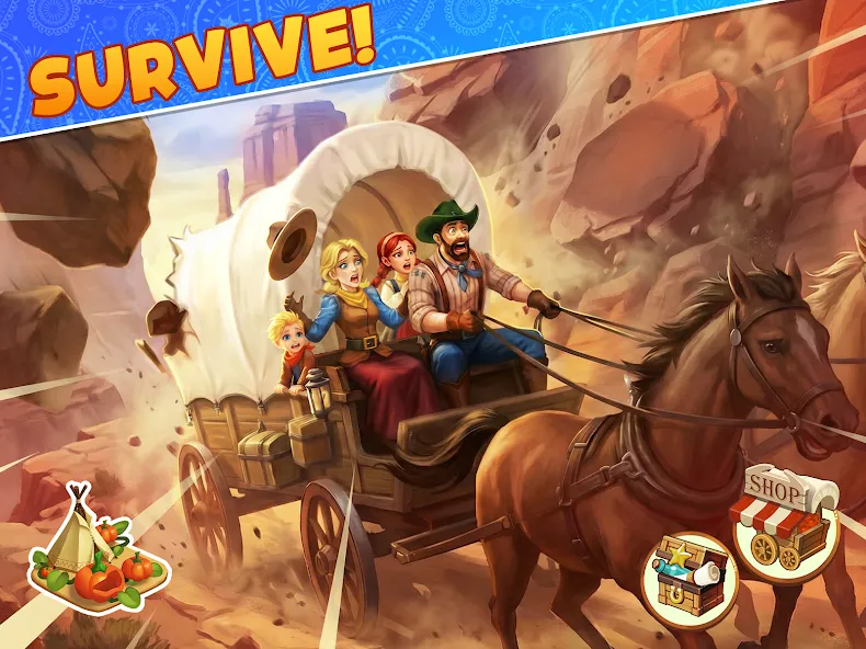 Westward Farm: Family Escape screenshot 9