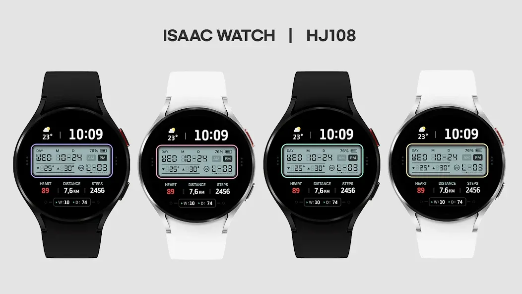 ISAAC WATCH HJ108 screenshot 5