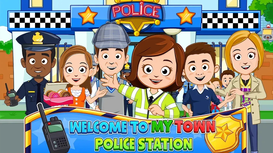 My Town: Police Games for kids screenshot 1