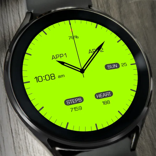 Key068 Analog Watch Face screenshot 3