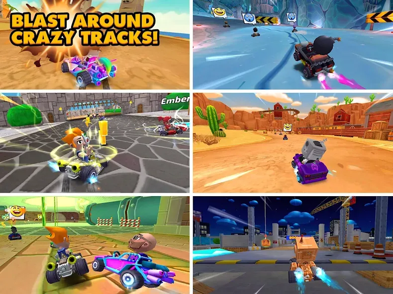 Boom Karts Multiplayer Racing screenshot 17