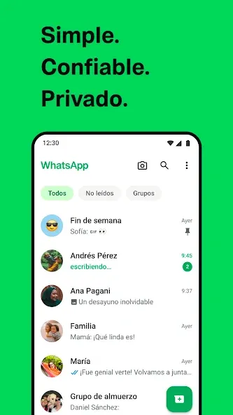 WhatsApp Messenger screenshot 1