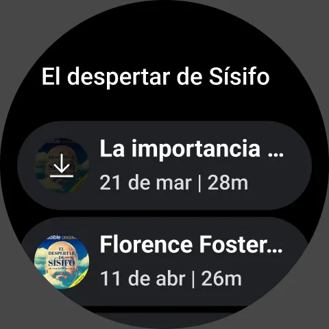 Audible:audiolibros y podcasts screenshot 29