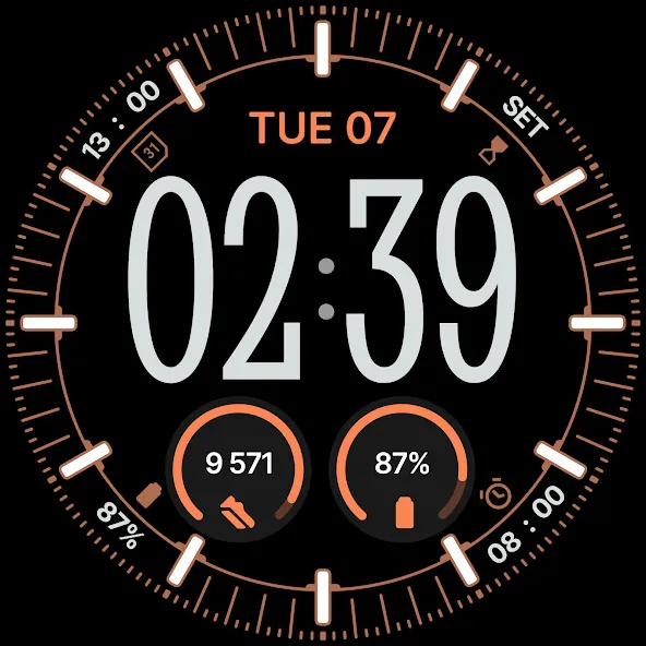 Omnis Digital Watch Face screenshot 40