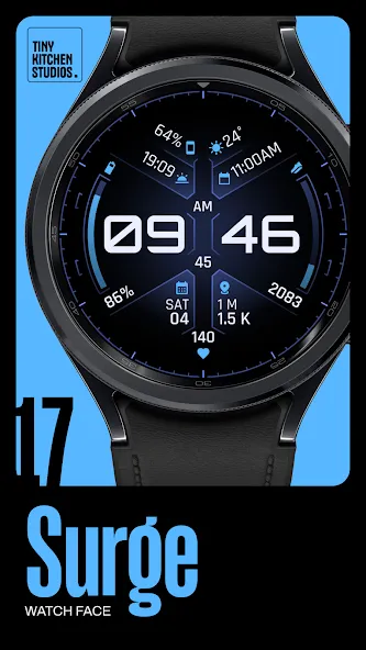 TKS 17 Surge Watch Face screenshot 1