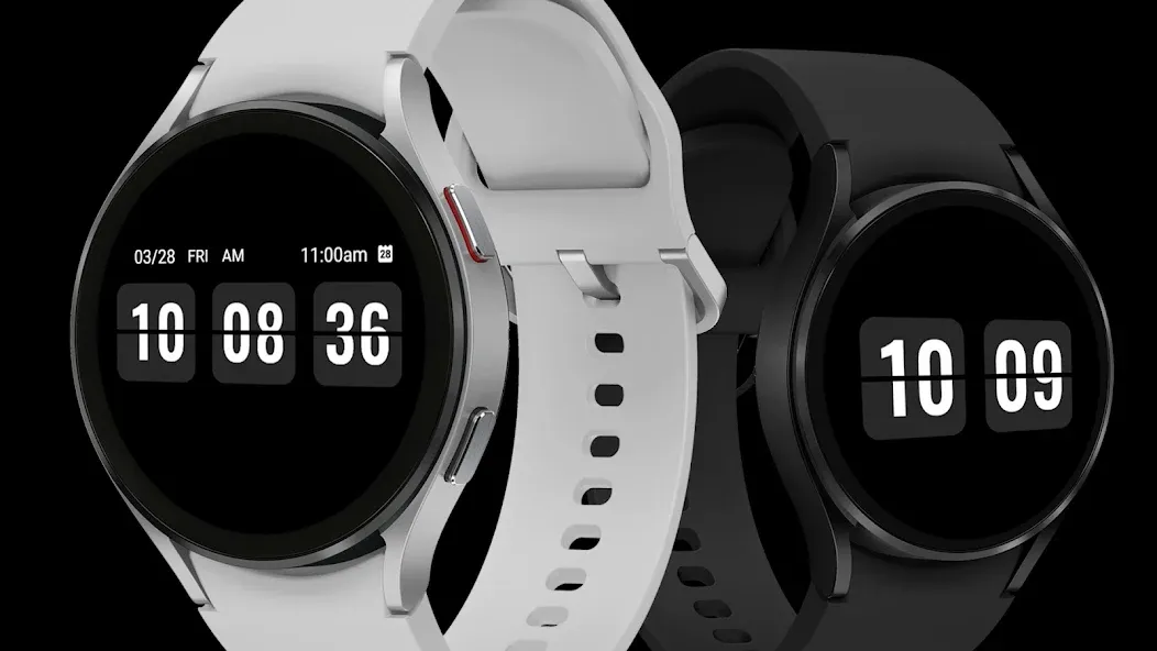 ZKin Watch Face Flip Clock screenshot 1